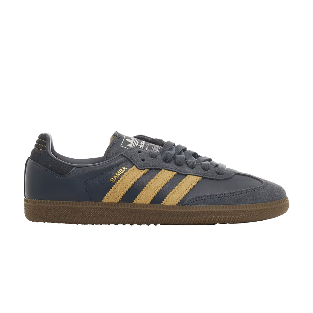 adidas Samba OG Shadow Navy Golden Bell Gum