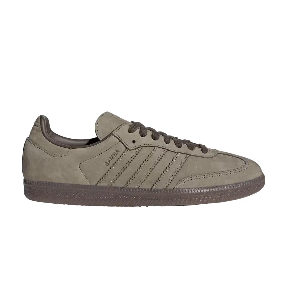 adidas Samba OG Clay Shadow Olive Gum