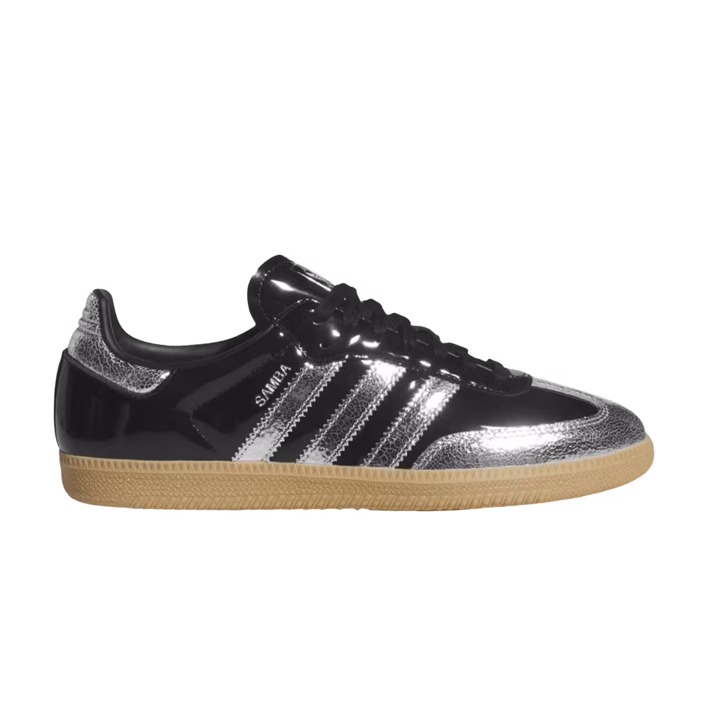adidas Samba Core Black Silver Metallic