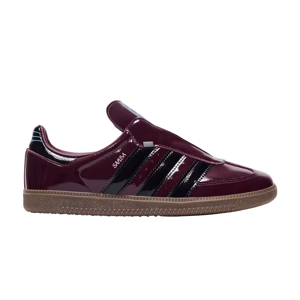 adidas Samba OG Maroon Black Patent