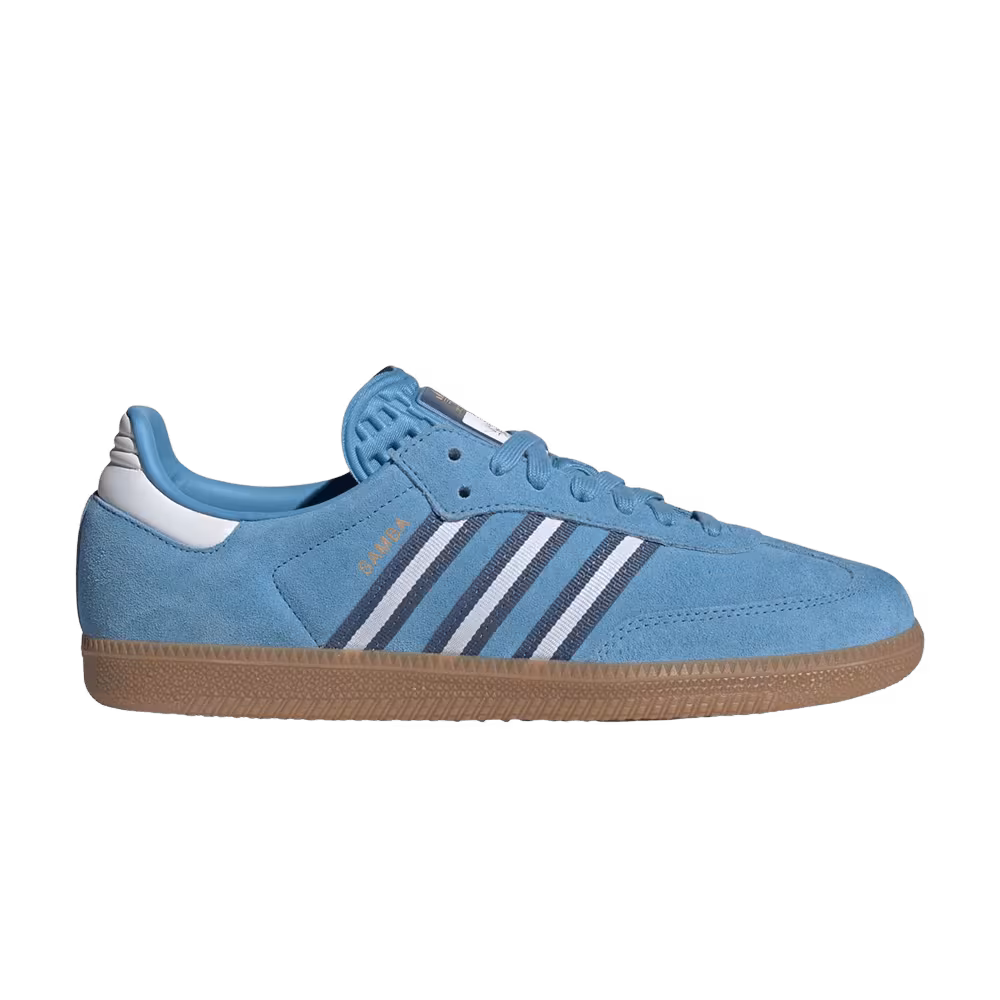 adidas Samba OG Light Blue Crew Blue Cloud White