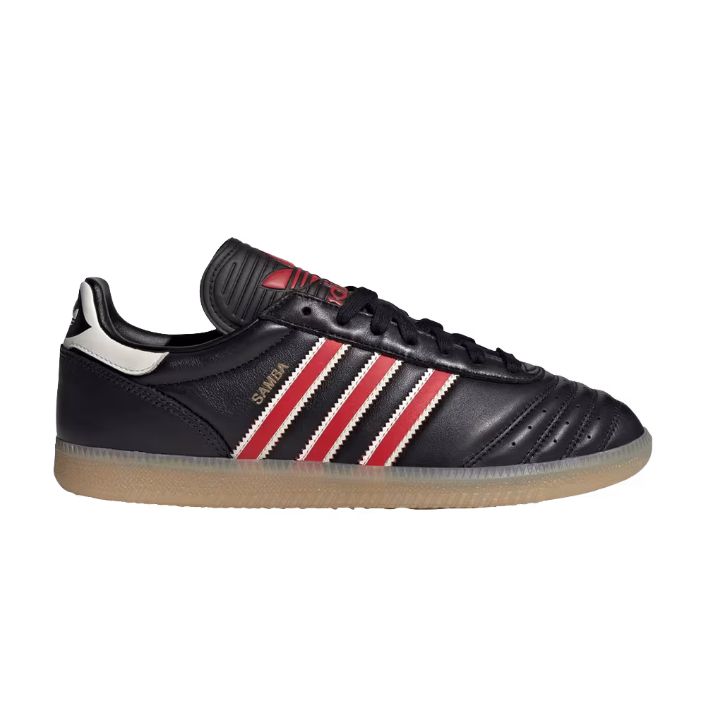 adidas Samba JP Core Black Red Gum