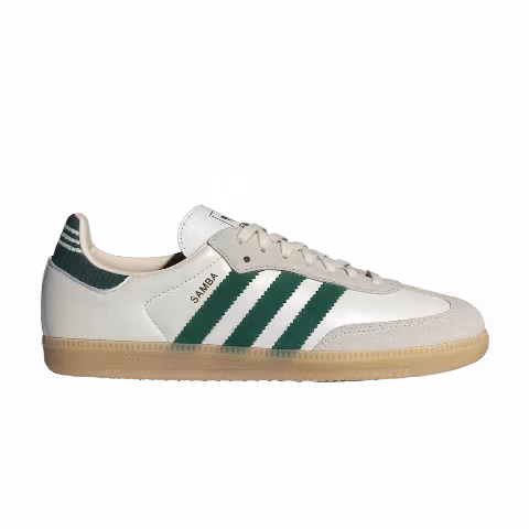 adidas Samba OG 'Cloud White Collegiate Green Gum'