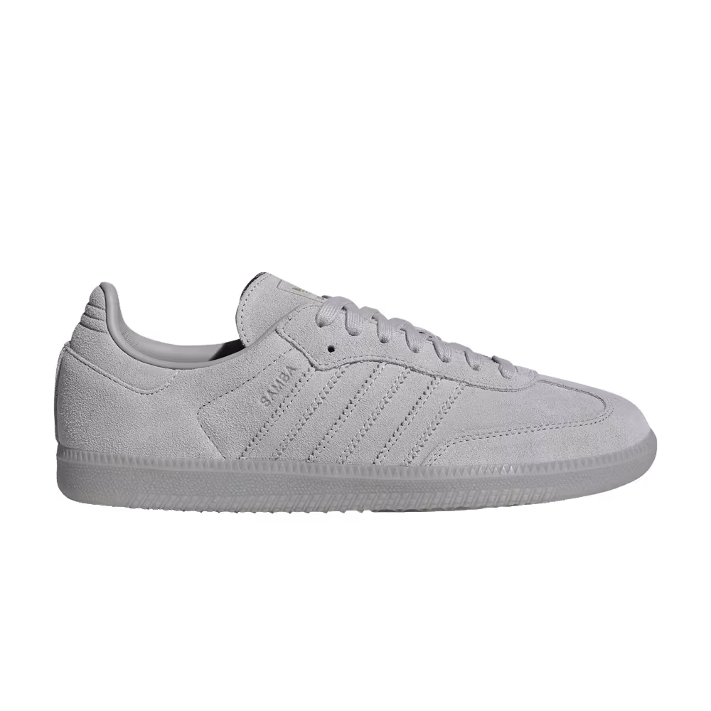 adidas Samba OG Grey Crystal White Gold