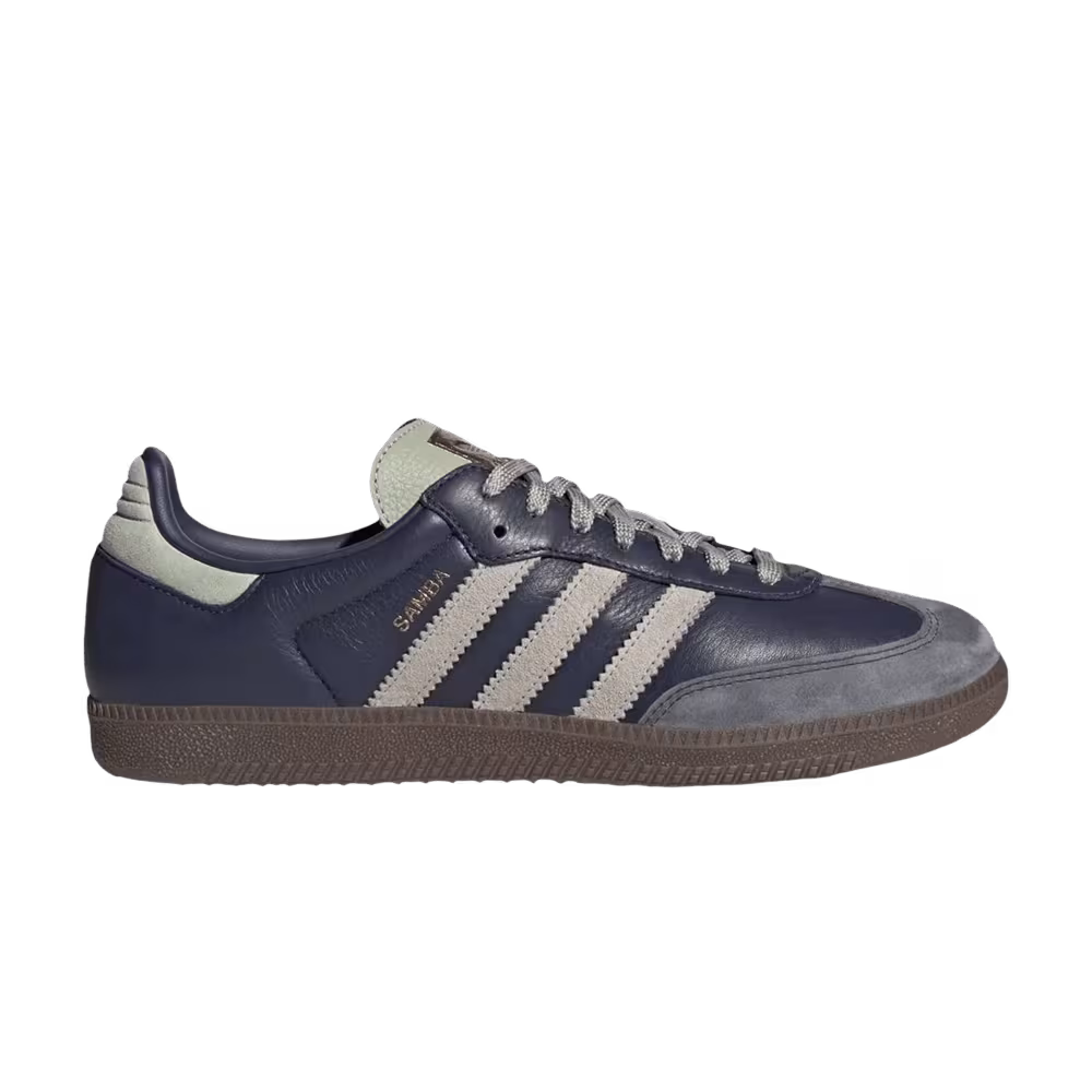 adidas Samba OG Shadow Navy Sesame Carbon