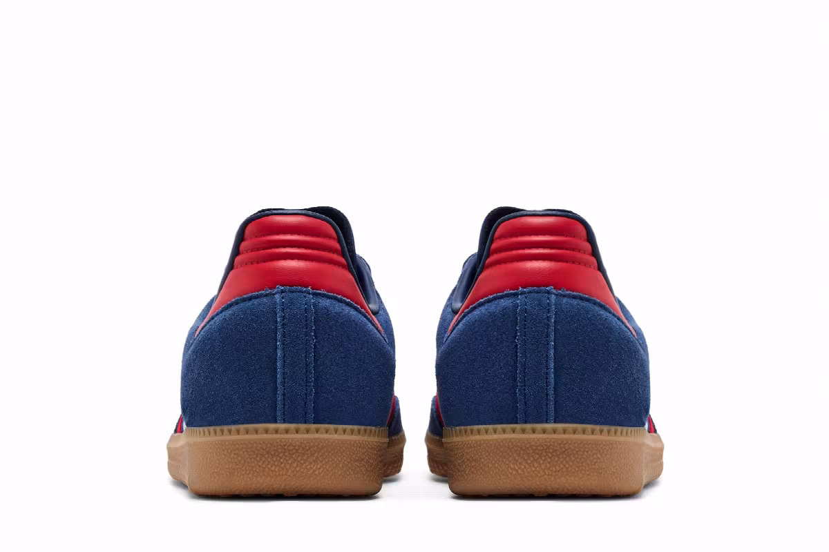 adidas Samba OG Night Indigo Better Scarlet Cloud White, view 7