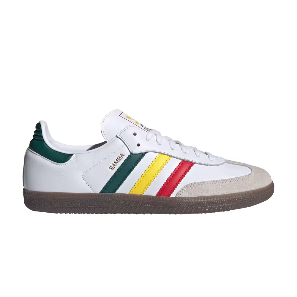 adidas Samba OG Rasta - White
