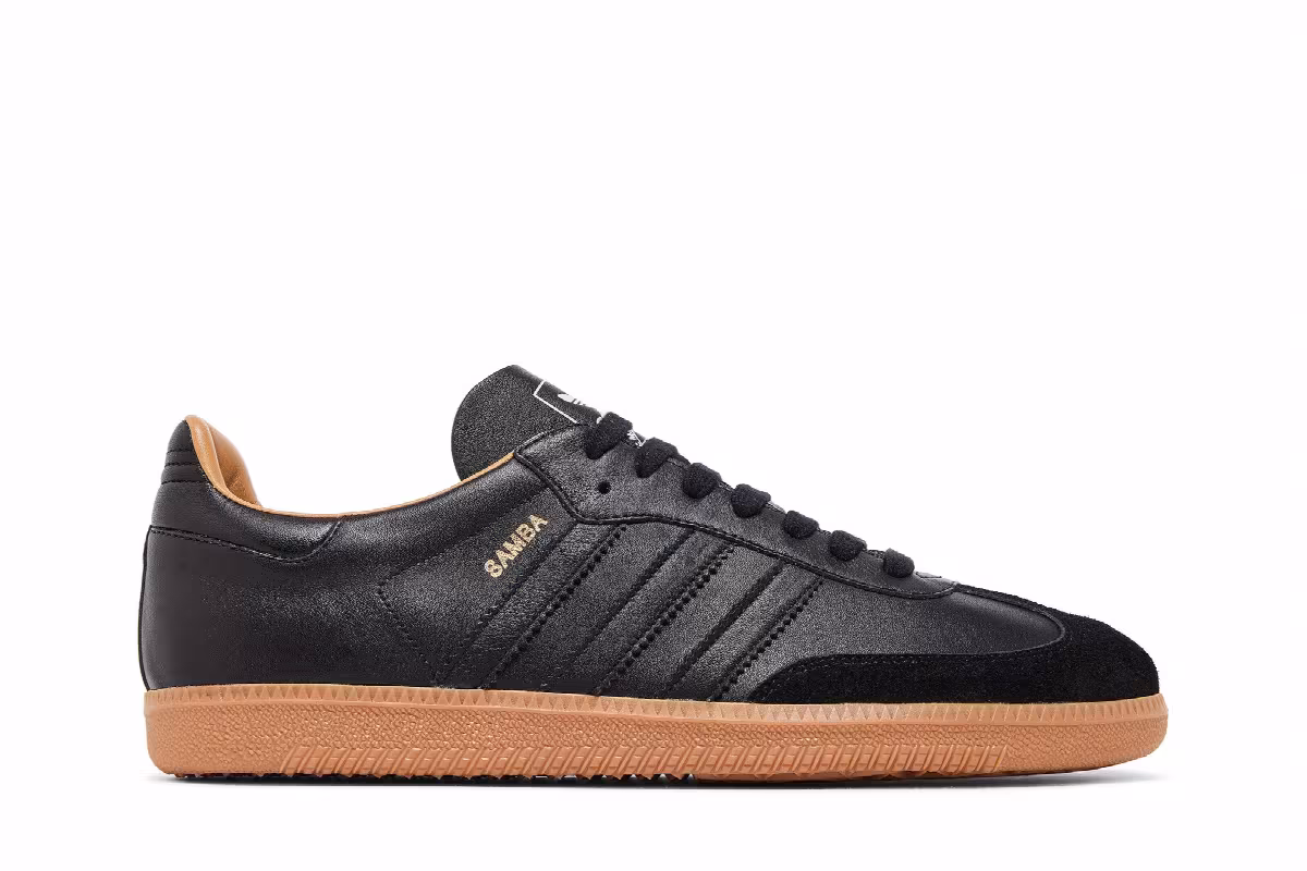 adidas Samba OG Made in Italy Black Gum, view 2