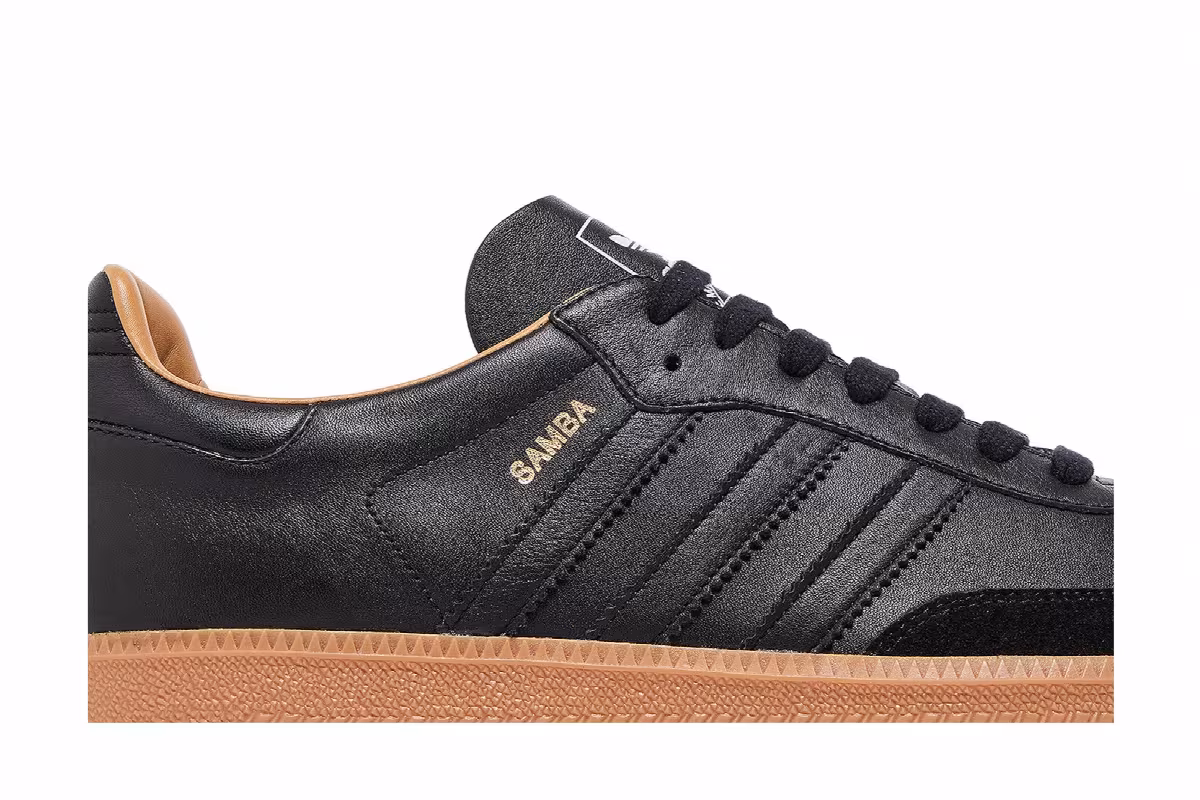 adidas Samba OG Made in Italy Black Gum, view 3