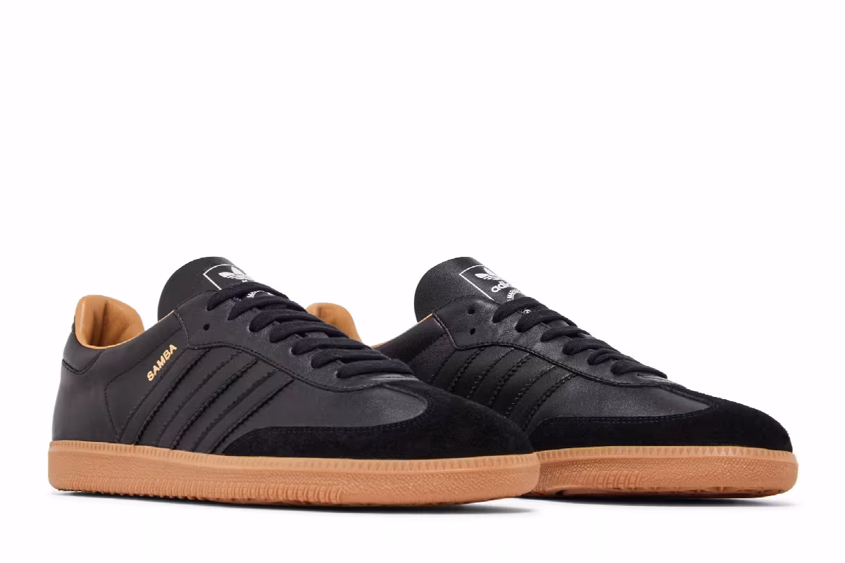 adidas Samba OG Made in Italy Black Gum, view 9
