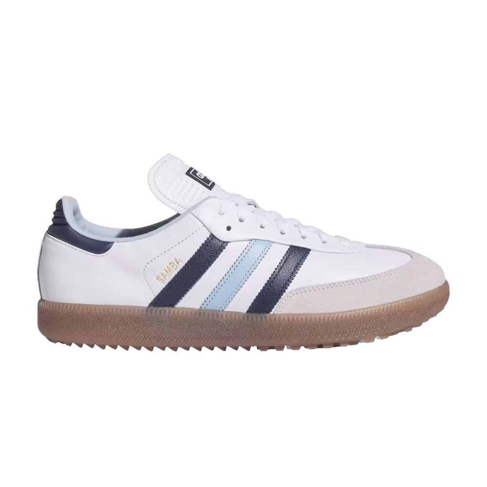 adidas Samba Spikeless Golf White Indigo Clear Sky