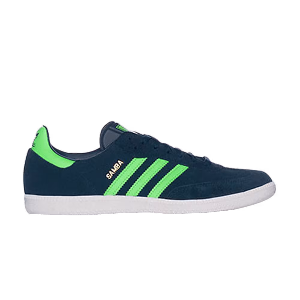 Adidas Samba Deep Petrol Green Zest
