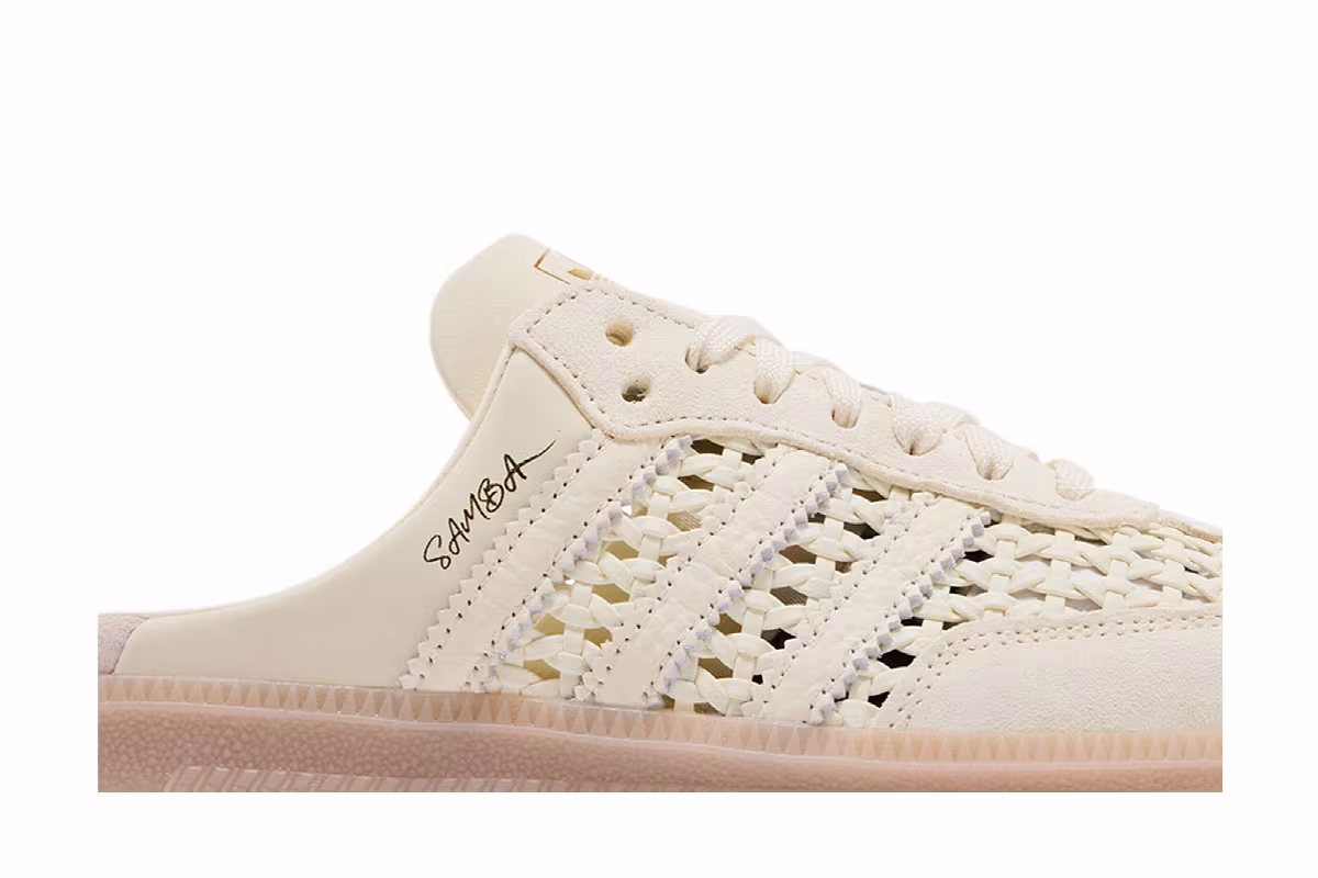 adidas Women's Samba OG Mule Off White, view 3