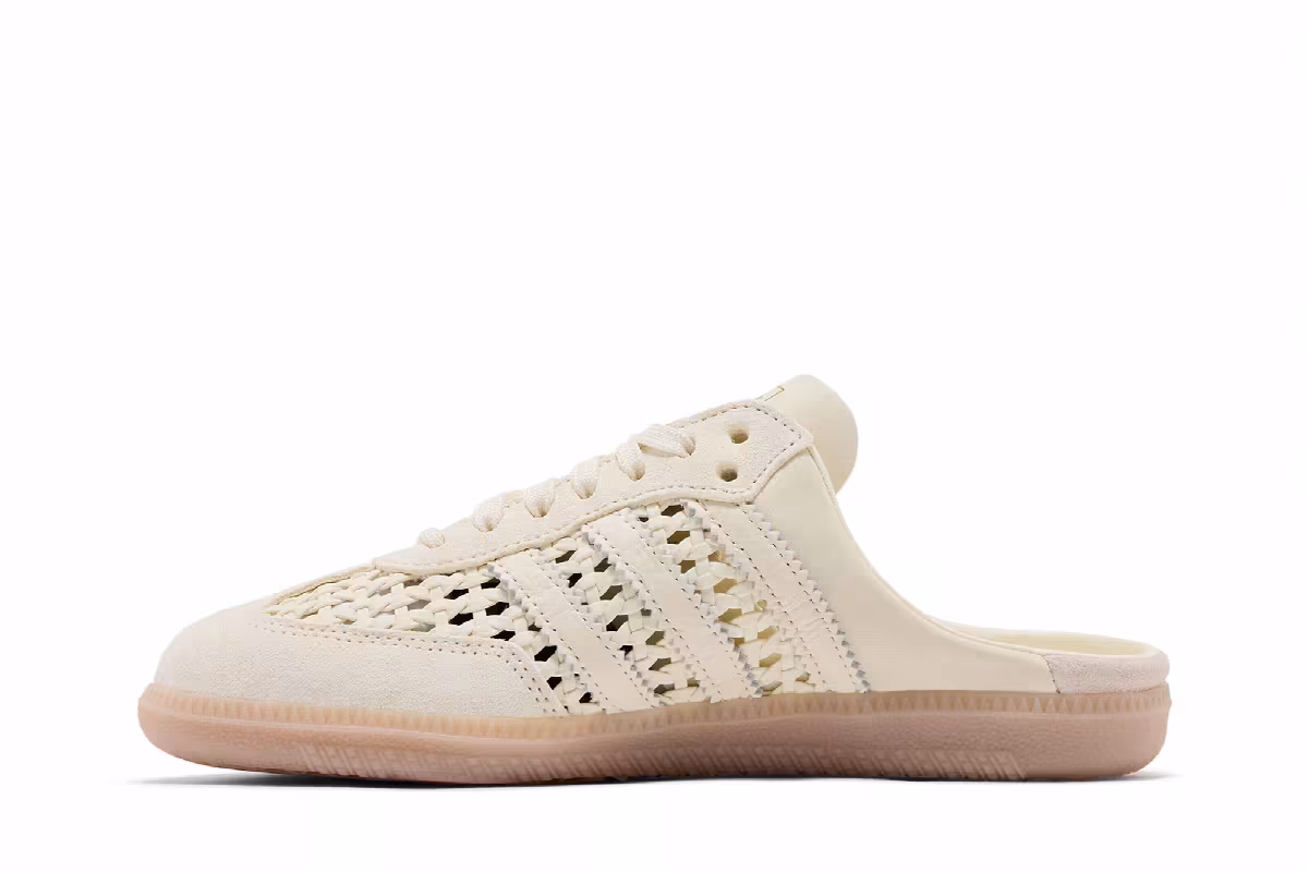 adidas Women's Samba OG Mule Off White, view 4