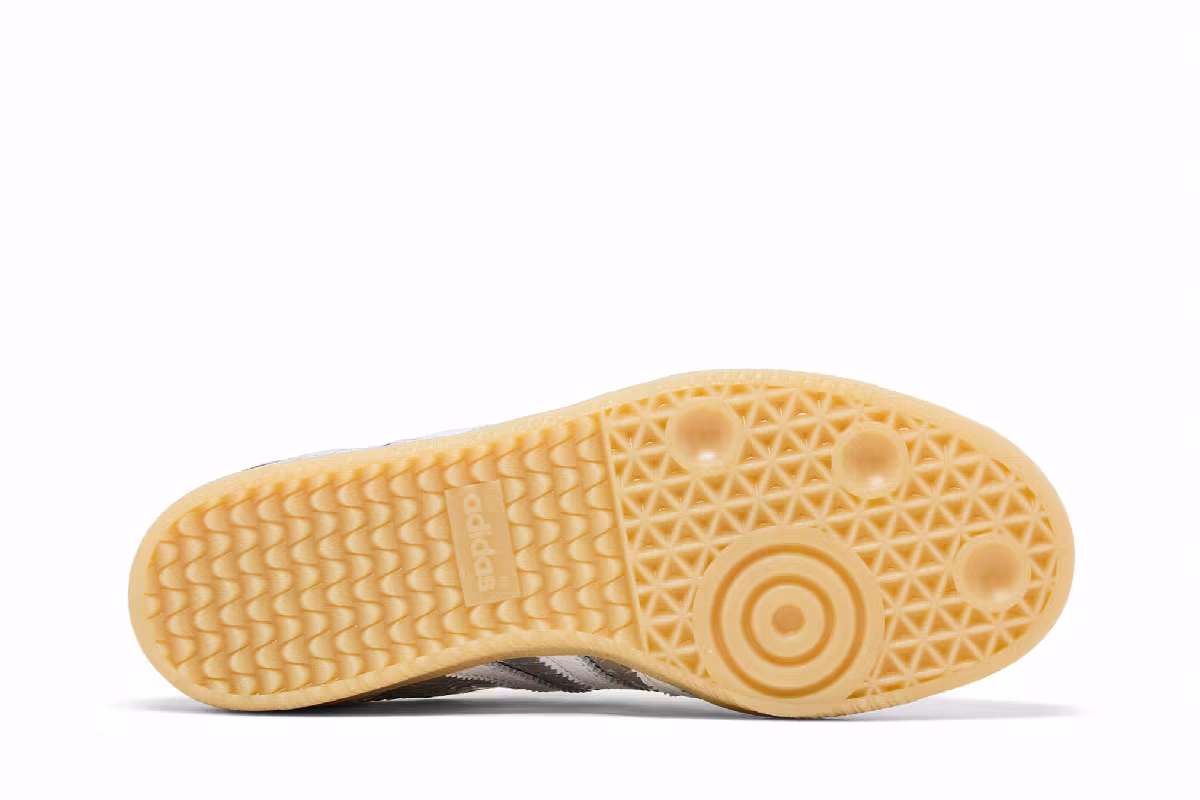 adidas Women's Samba OG Silver White Gum, view 5