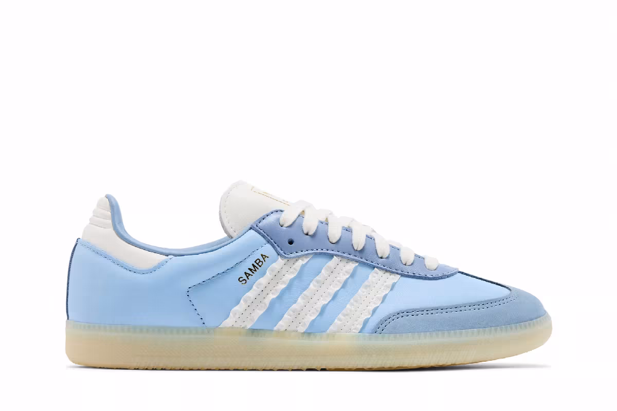 adidas Women's Samba OG Clear Sky, view 2