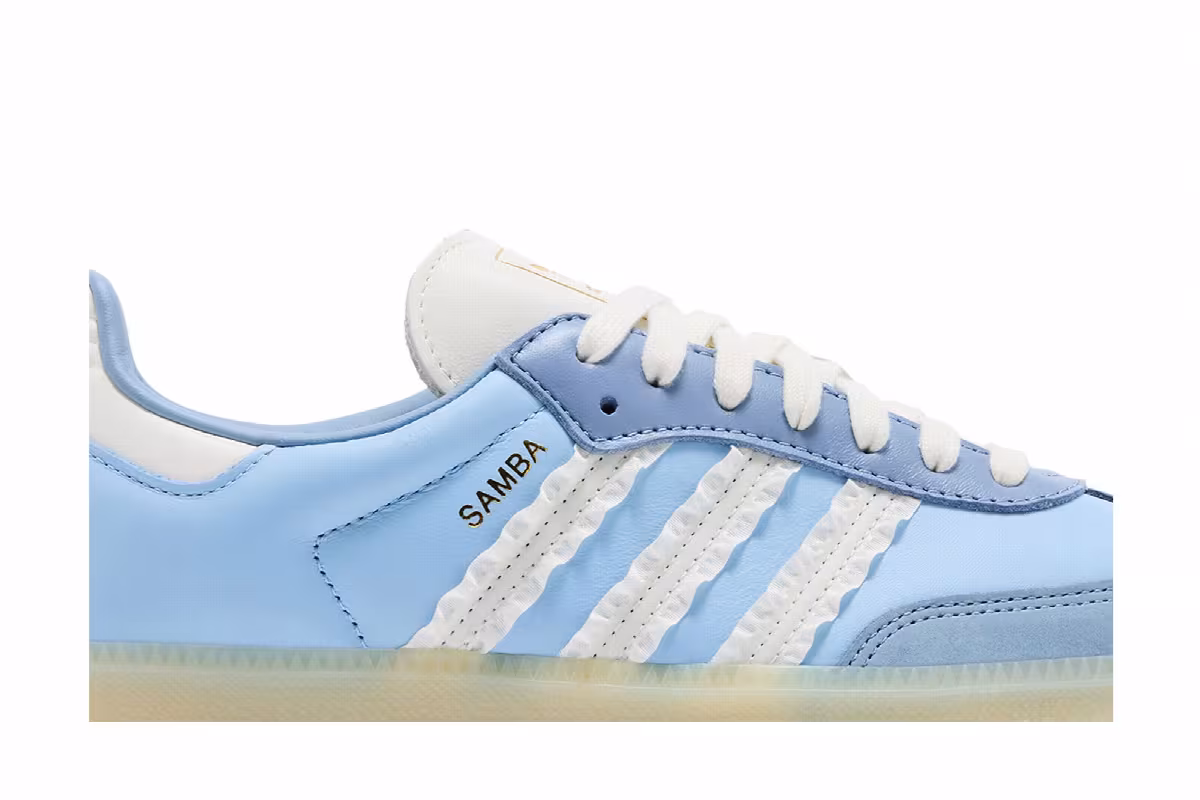 adidas Women's Samba OG Clear Sky, view 3