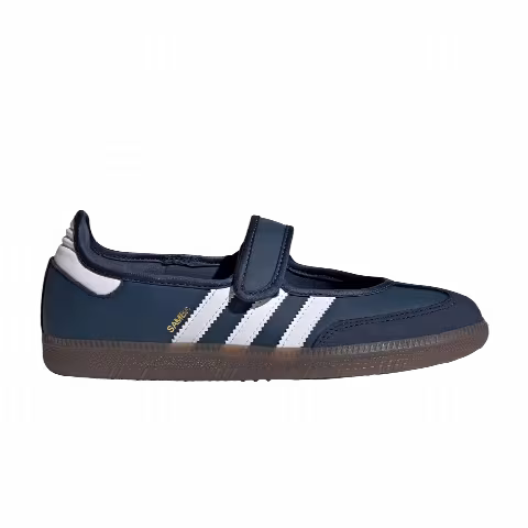adidas Wmns Samba Mary Jane 'Crew Navy White Gold Metallic'