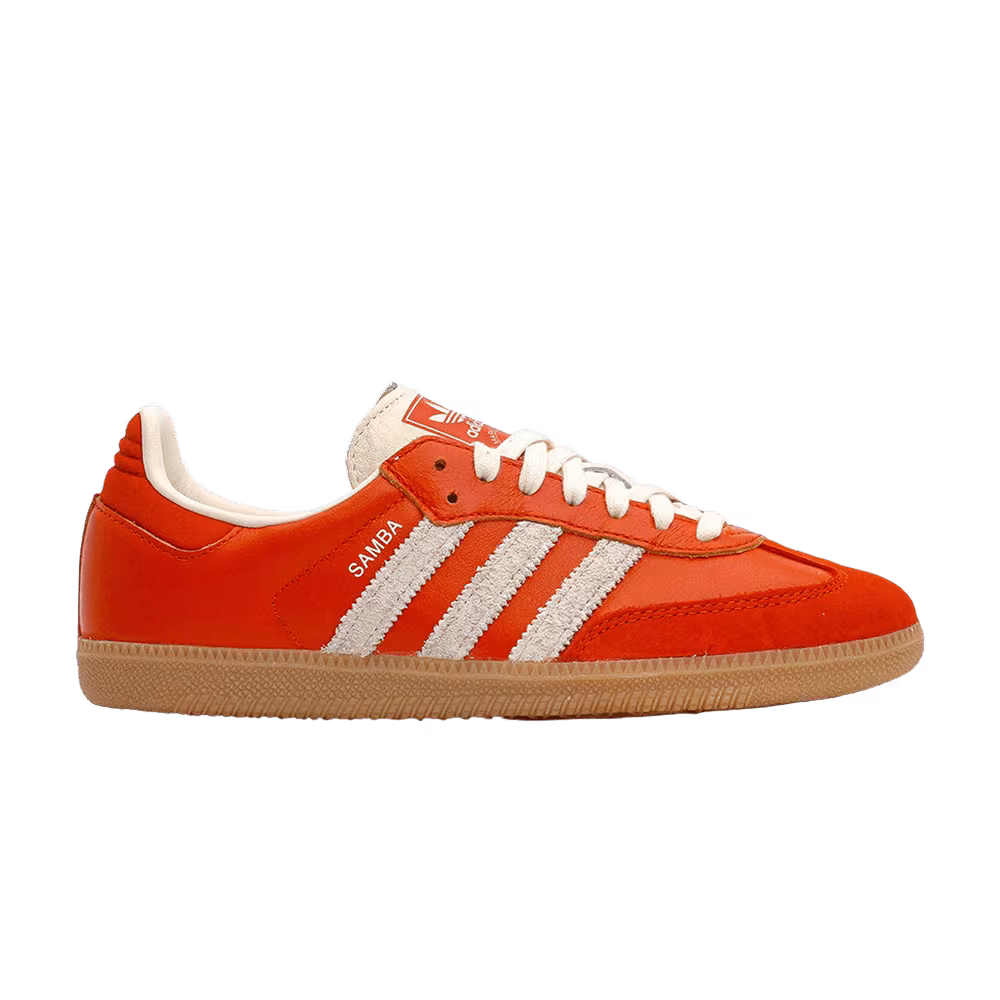 adidas Women's Samba OG Collegiate Orange Cream