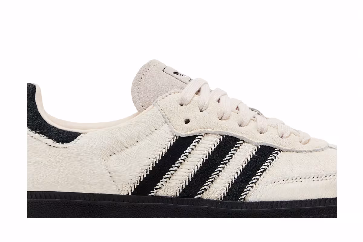 adidas Women's Samba OG Pony Hair Pack - Wonder White, view 3