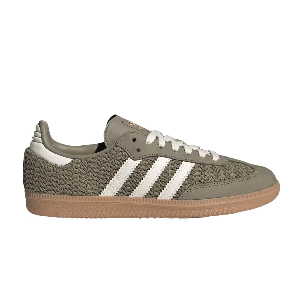 adidas Women's Samba OG Knit Pack - Orbit Green