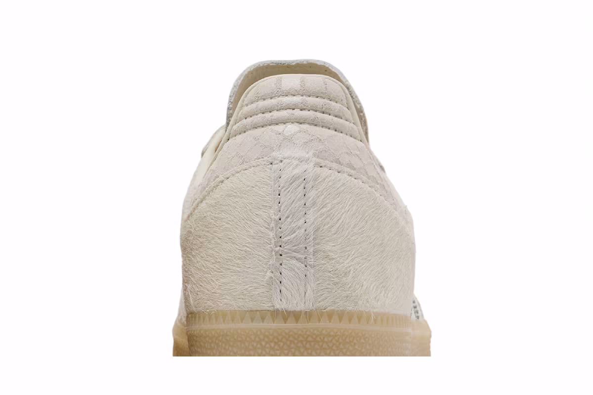 adidas Women's Samba OG Off White Crystal Linen, view 8