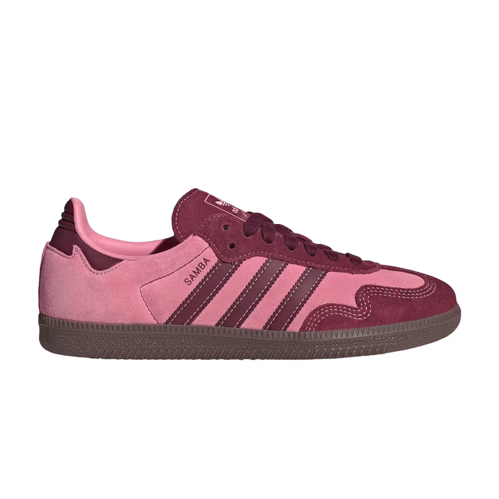 adidas Women's Samba OG Pink Spark Shadow Red