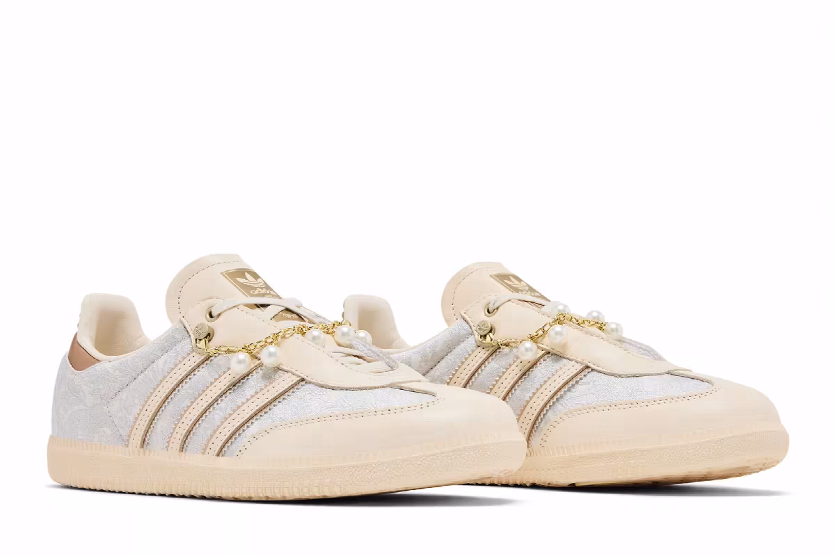adidas Women's Samba OG Pearl, view 9