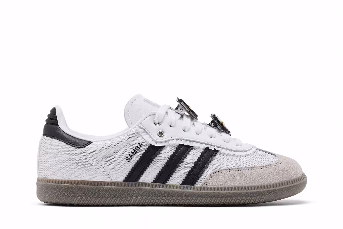 adidas Women's Samba OG Lace Flower, view 2