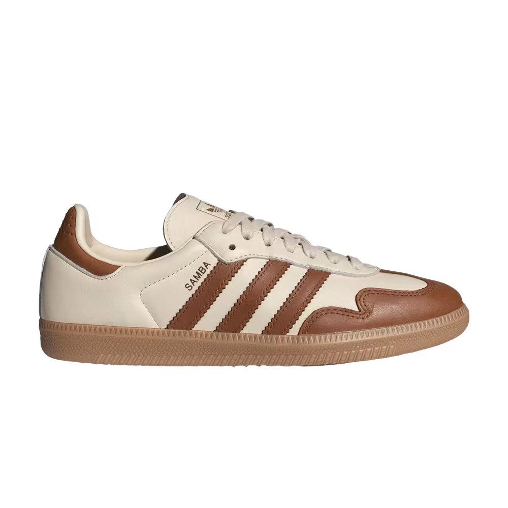 adidas Women's Samba OG Wonder White Dusky Bronze