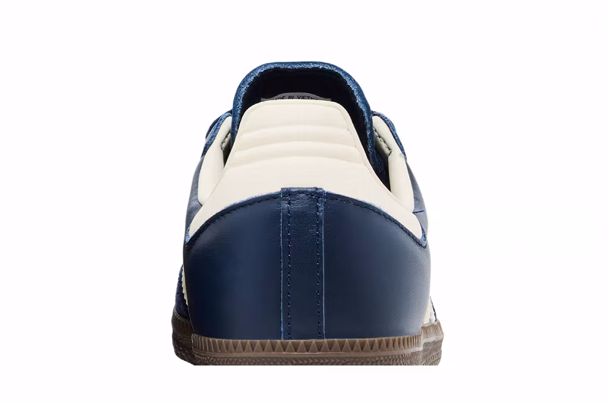 adidas Women's Samba OG Night Indigo White Gum, view 8
