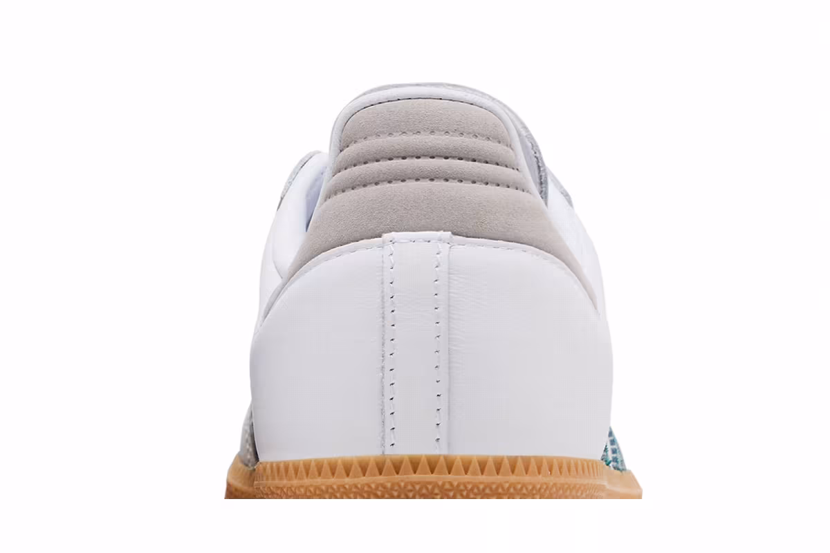 adidas Women's Samba OG White Collegiate Green Gum, view 8