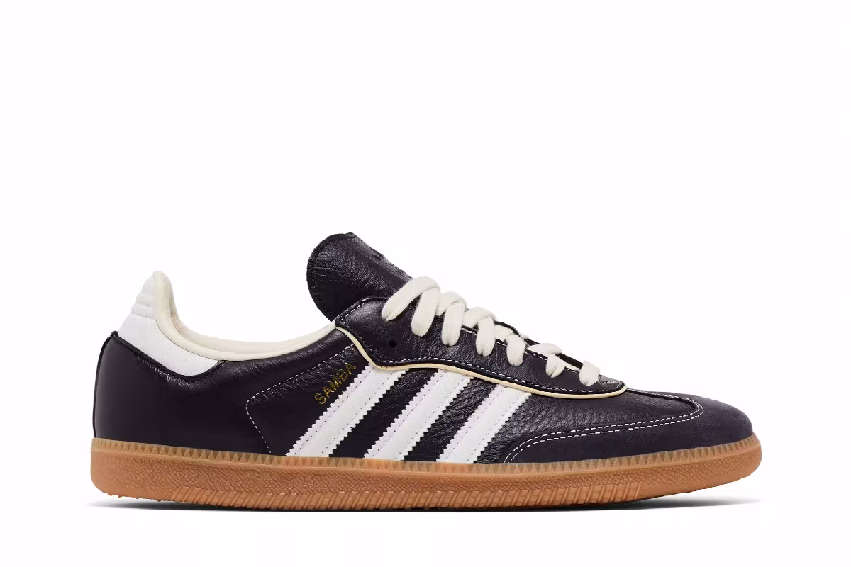 adidas Women's Samba OG Aura Black Cream, view 2