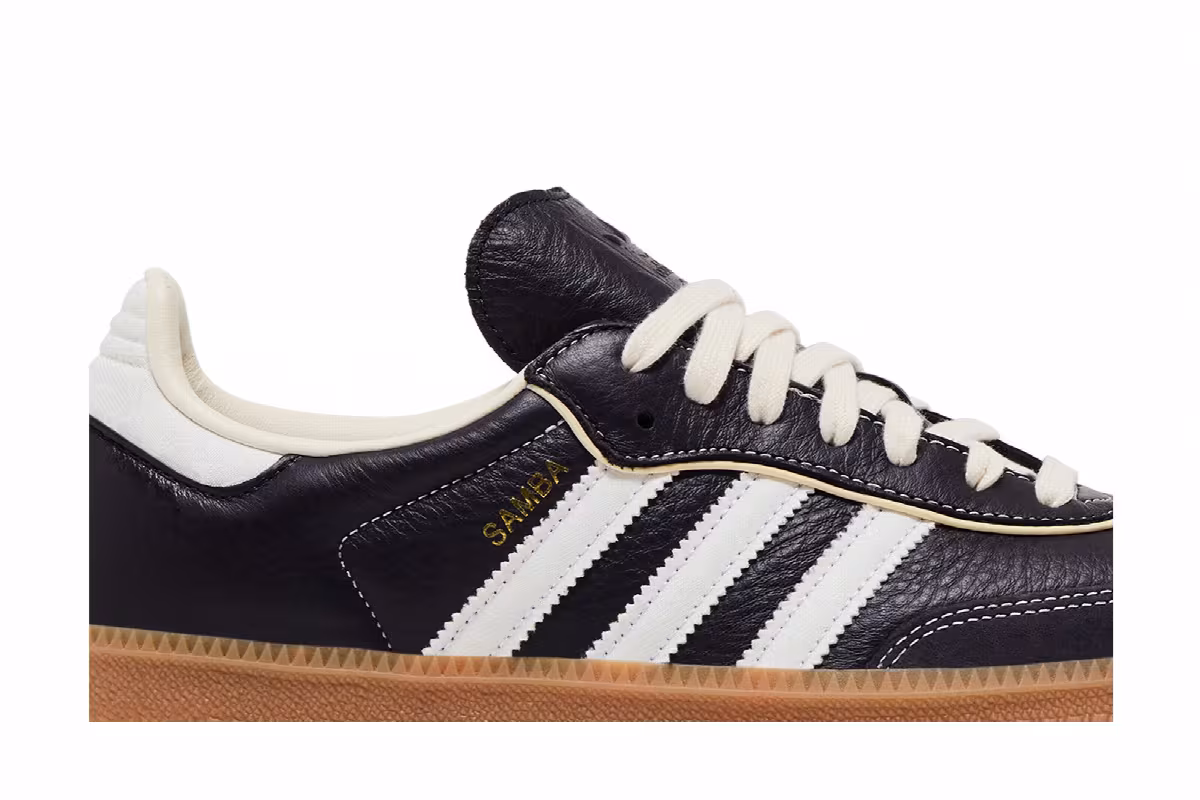 adidas Women's Samba OG Aura Black Cream, view 3