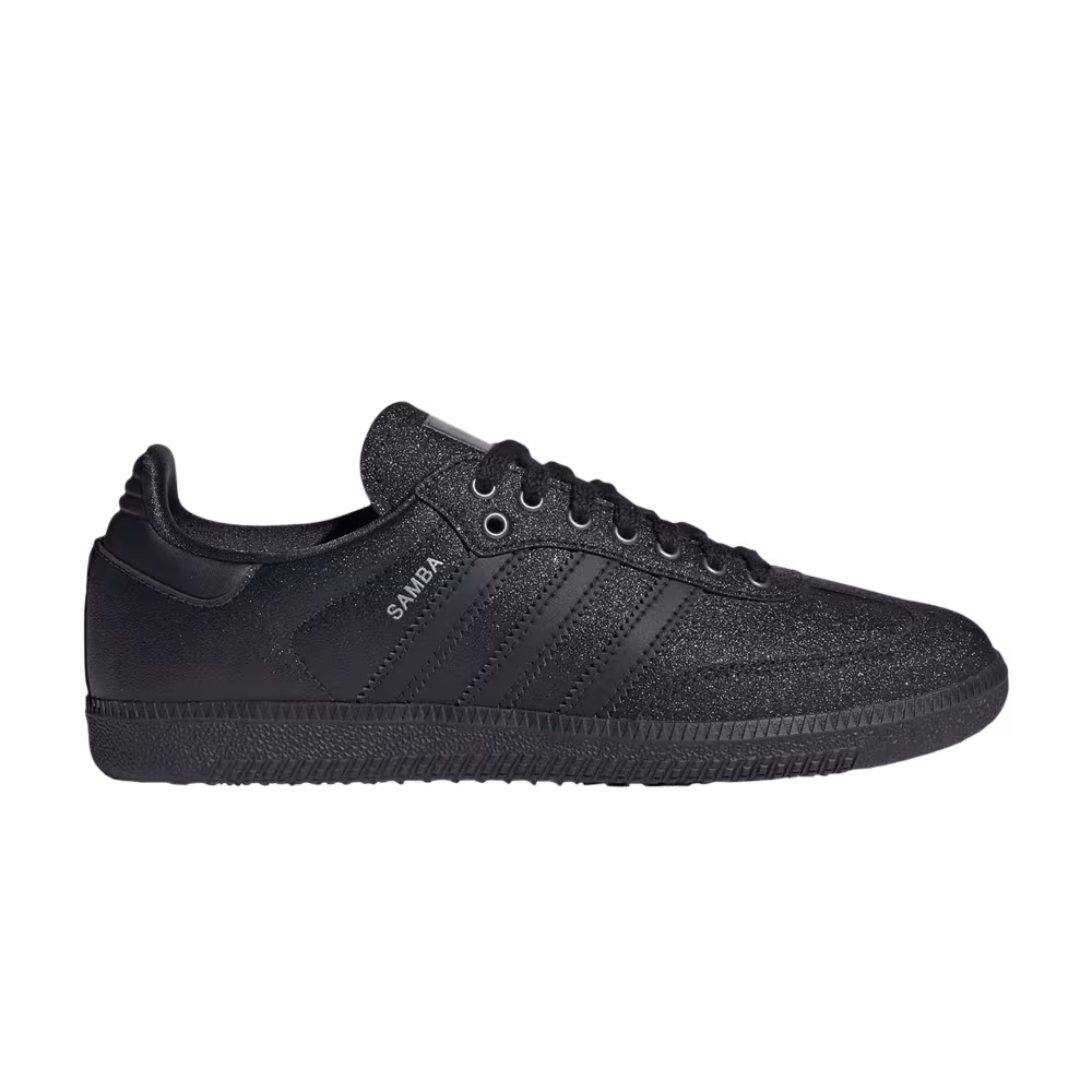 adidas Women's Samba OG Core Black Matte Silver