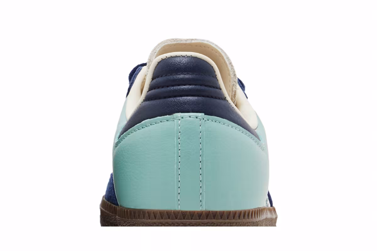 adidas Women's Samba OG Hazy Green Indigo, view 8