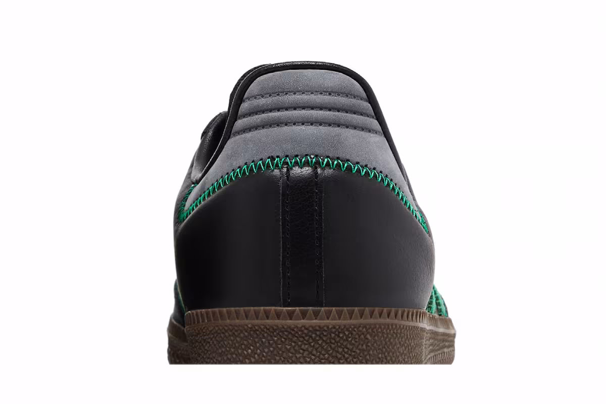 adidas Women's Samba OG Black Green, view 8