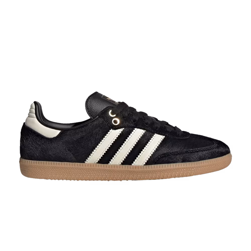 Adidas Women's Samba Black Pony Hair