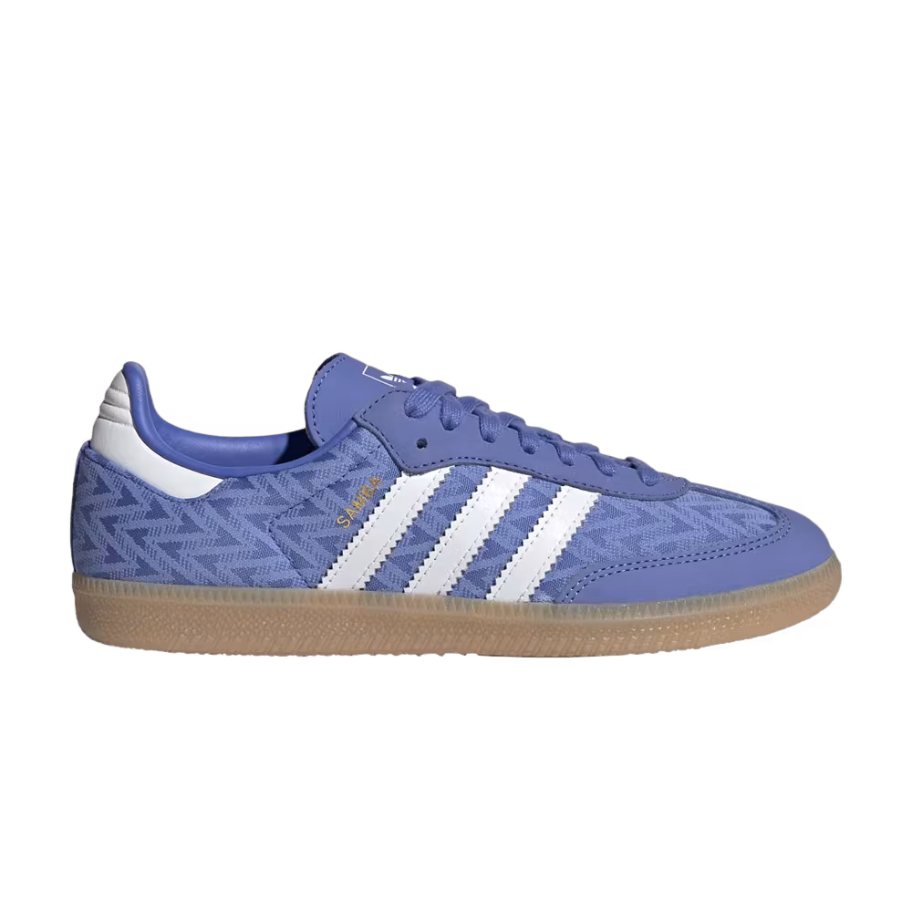 adidas Women's Samba OG Real Lilac Cloud White Gold Metallic