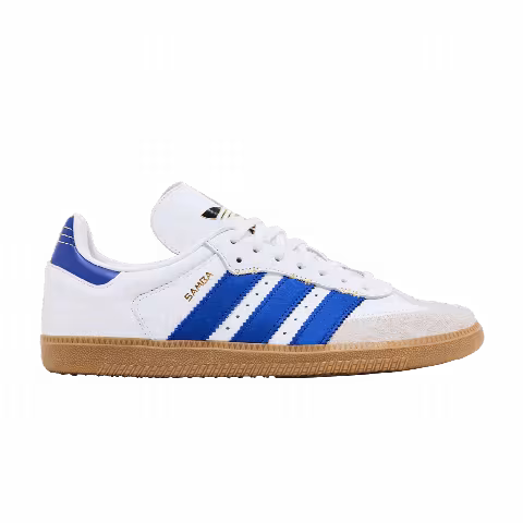 adidas Wmns Samba OG 'Oversized Logo - White Semi Lucid Blue'