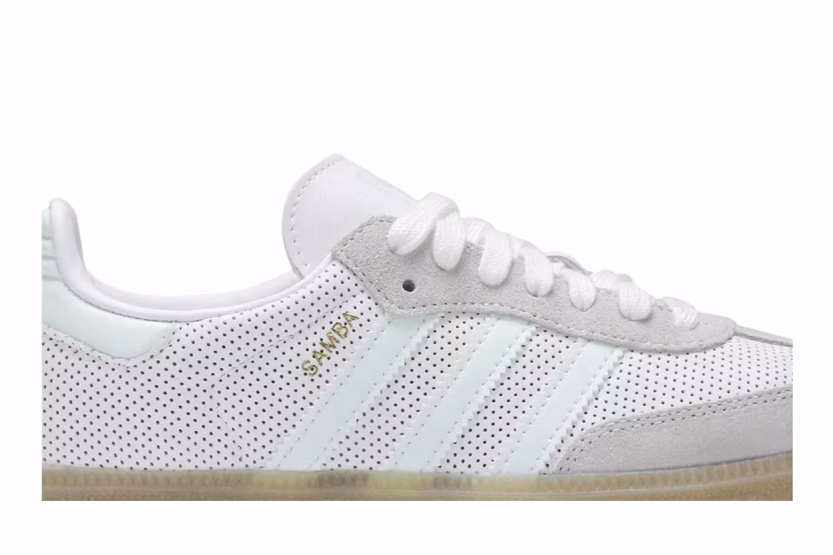 Adidas Women's Samba OG White Mint Grey, view 3