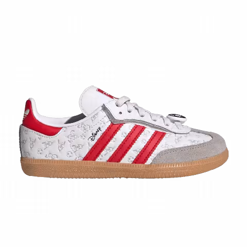 Disney x adidas Samba OG Comfort PS 'Cloud White Better Scarlet'