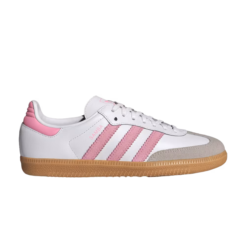 adidas Samba OG J Cloud White Light Pink Gum