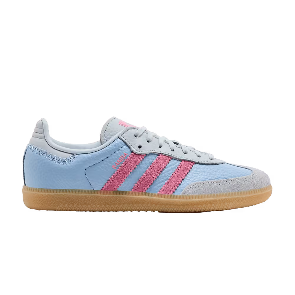 adidas Samba J Blue Pink
