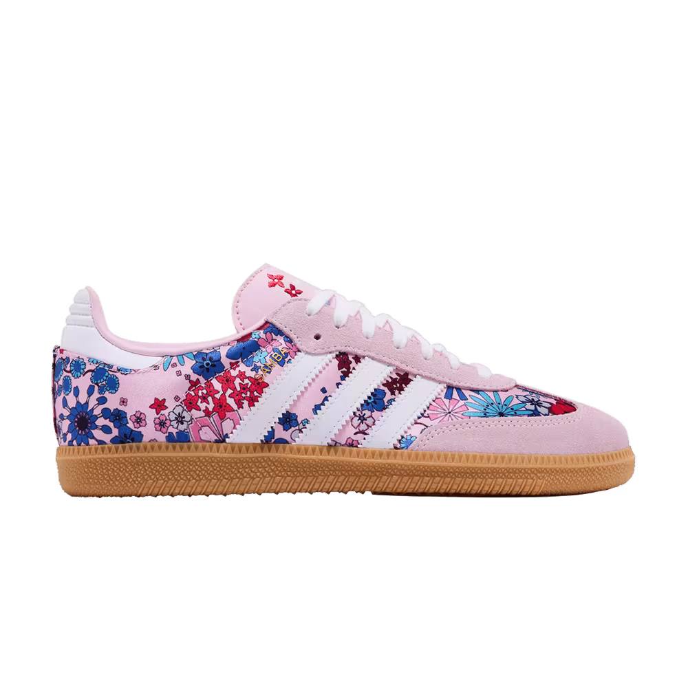 Liberty London x adidas Samba OG J Clear Pink Floral