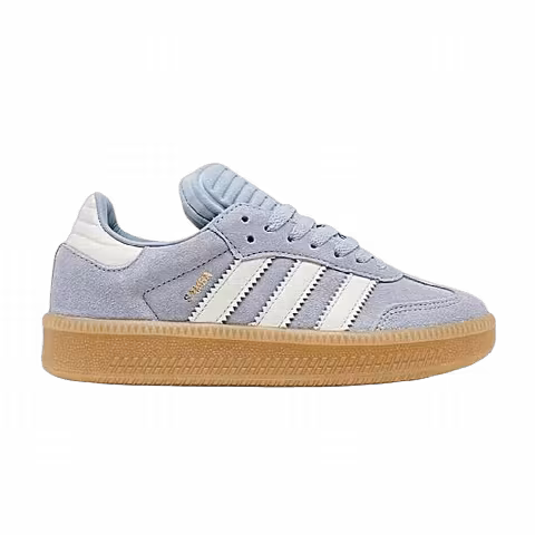 adidas Samba XLG J 'Light Blue White Grey'