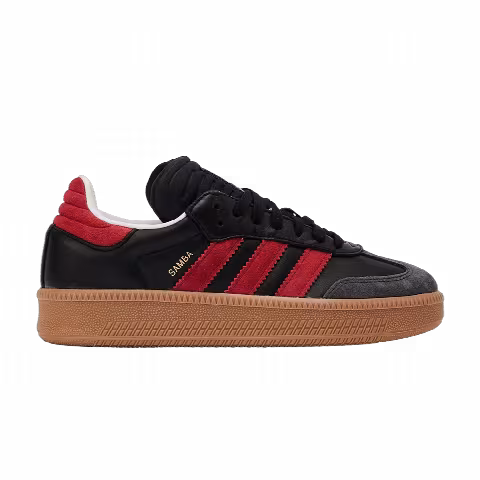 adidas Samba XLG K 'Core Black Scarlet'