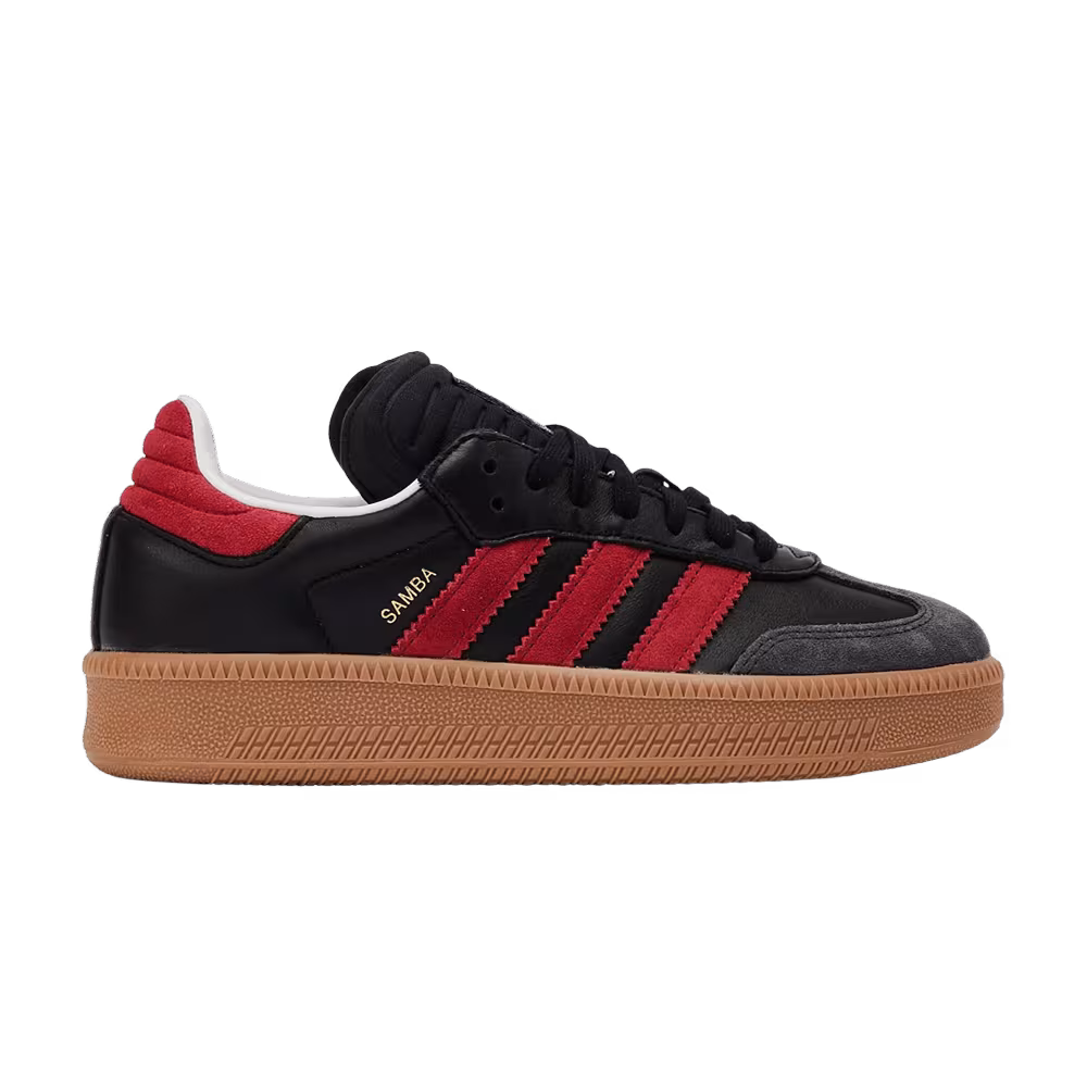 adidas Samba XLG K Core Black Scarlet