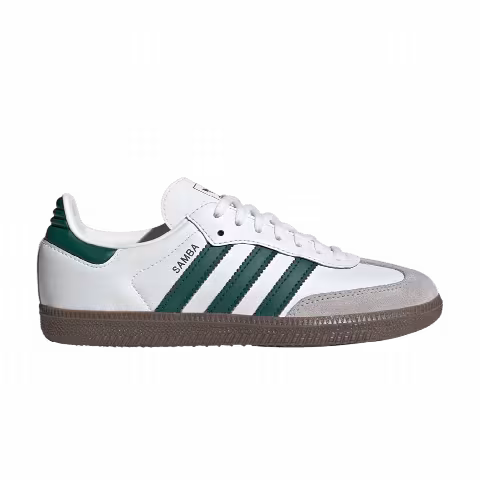 adidas Samba OG J 'Cloud White Green'