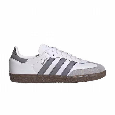adidas Samba OG Big Kid 'Cloud White Grey'